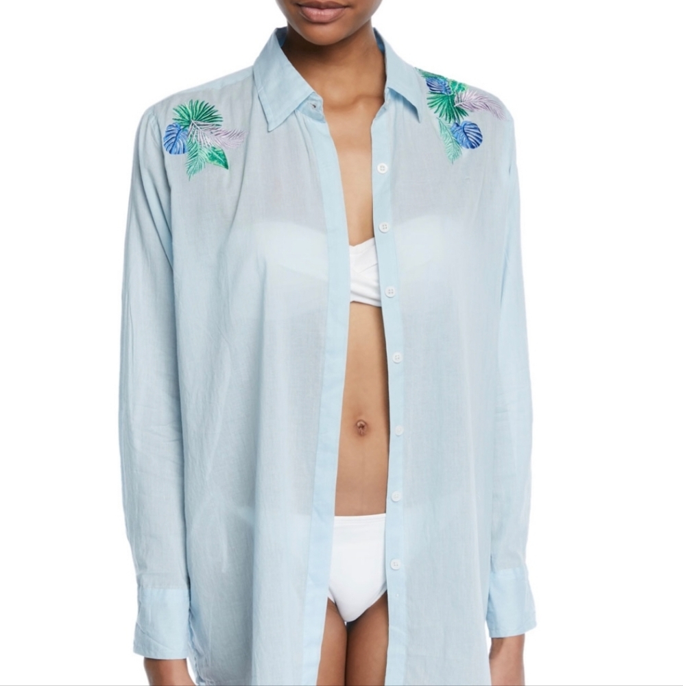 Letarte button up handmade beach top